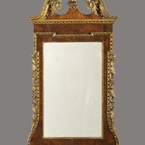 A Chippendale Parcel Gilt Mahogany