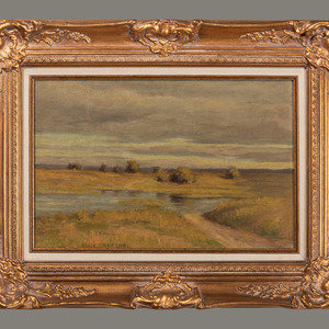 Bruce Crane American 1857 1937 Landscape 2a2a7d