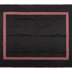 An Amish Pieced Cotton Quilt
Ohio,