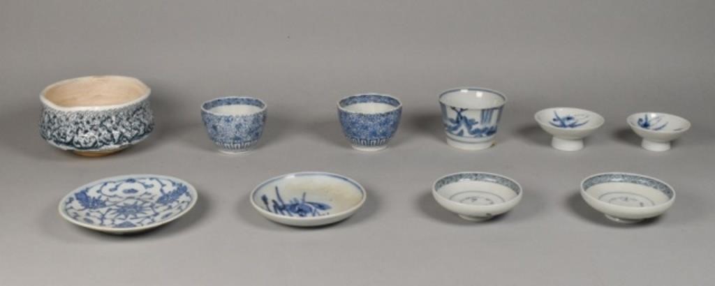 10 PIECES OF JAPANESE PORCELAIN10