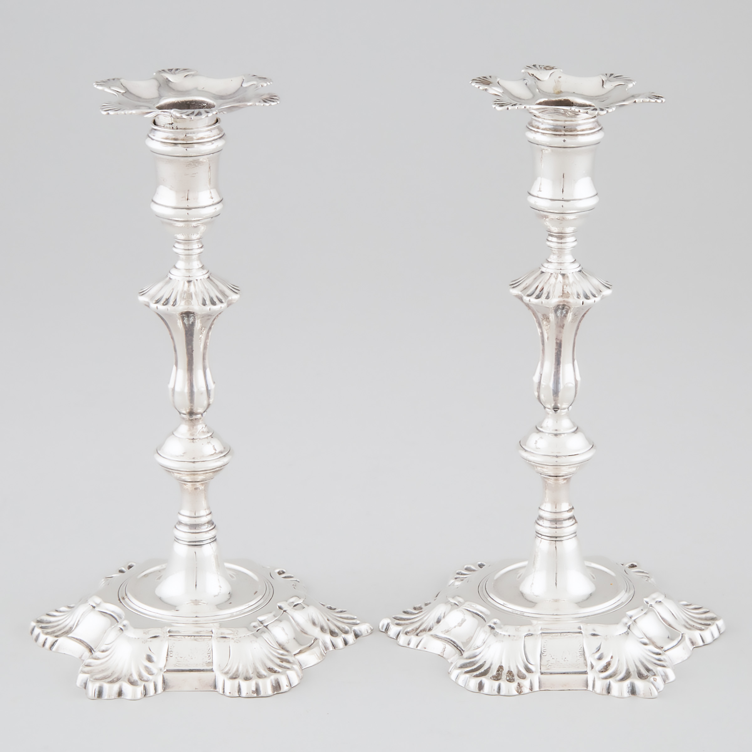 Pair of George II Scottish Silver 2a55f2