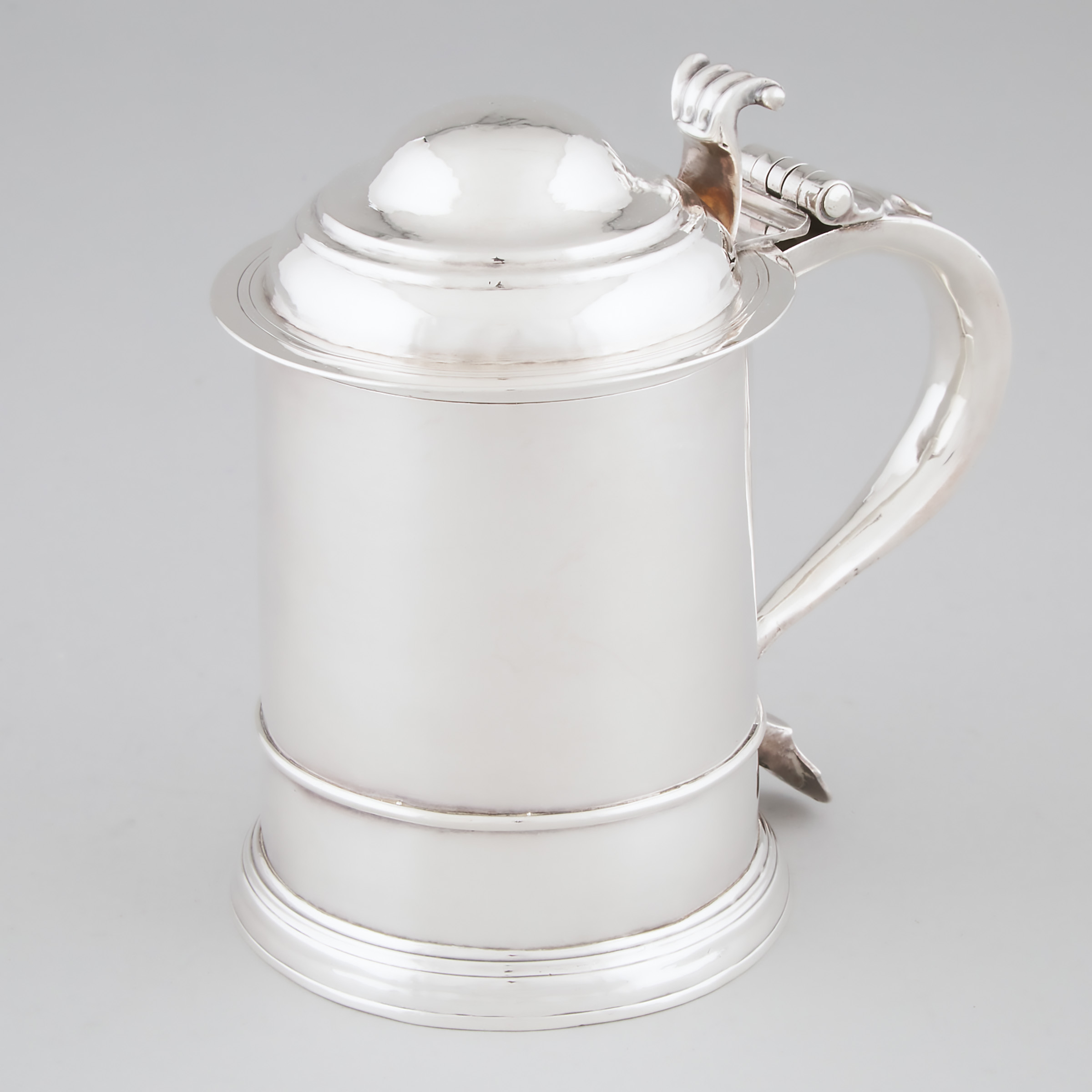 George I Silver Quart Tankard  2a560e