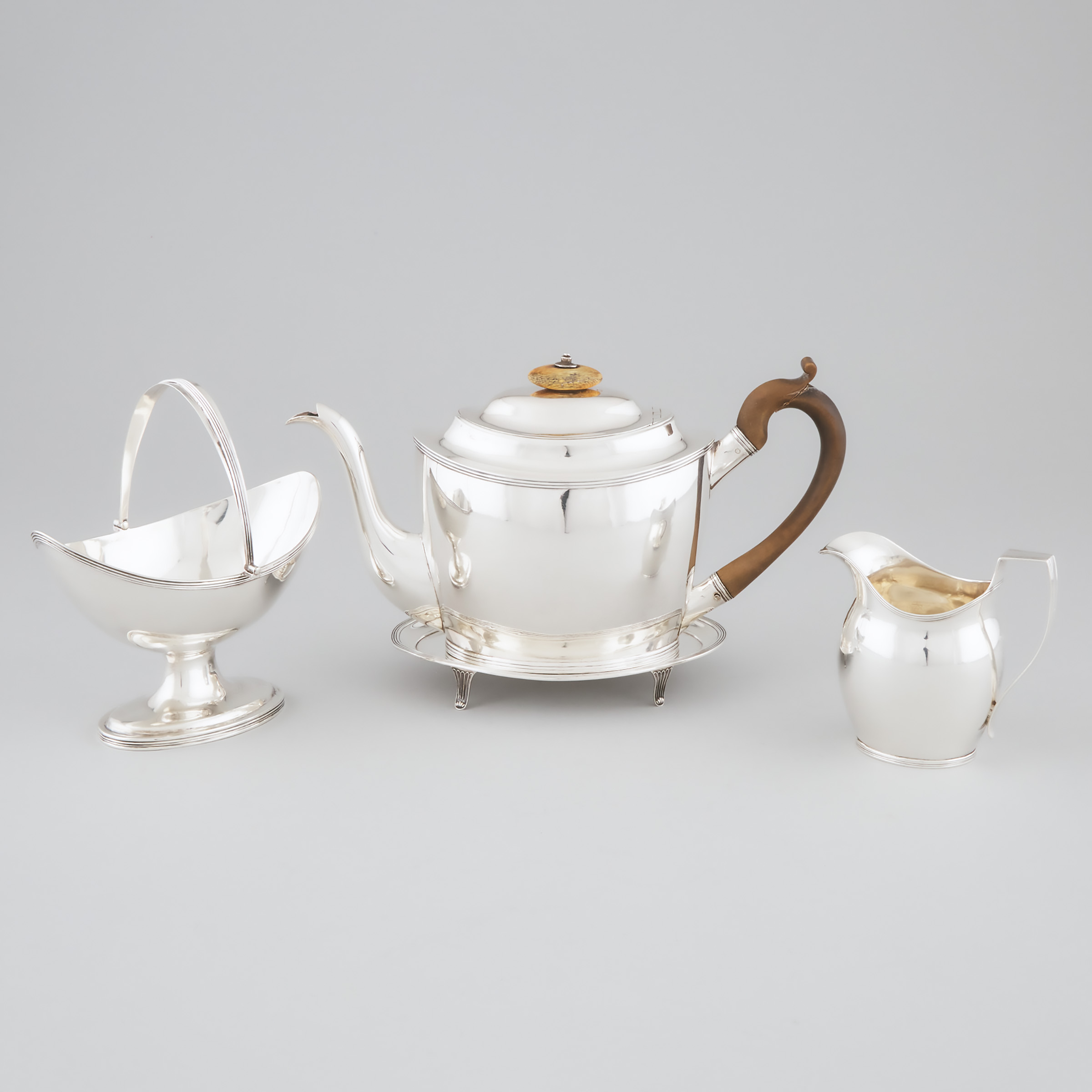 George III Silver Tea Service  2a5633