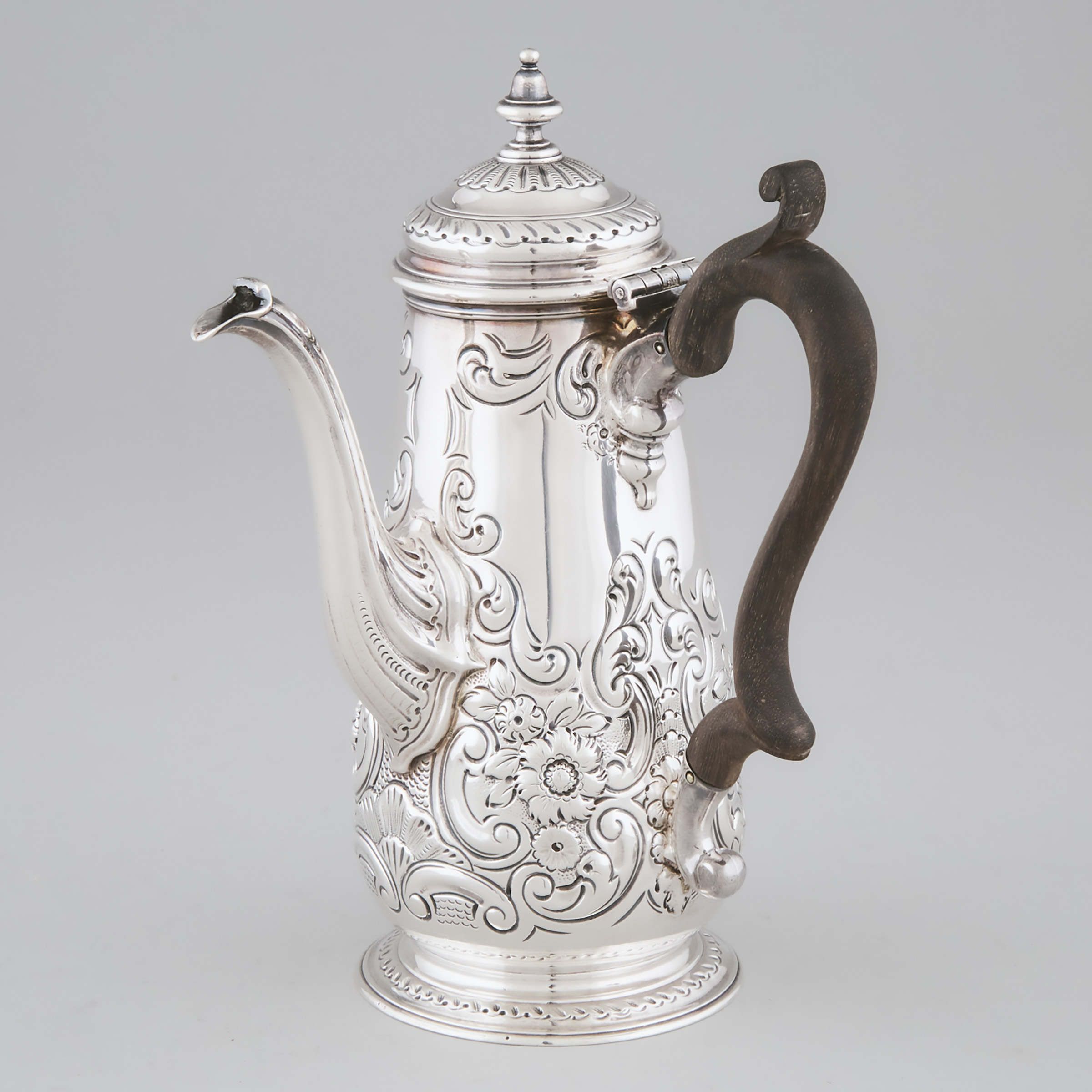 George II Silver Coffee Pot, Henry