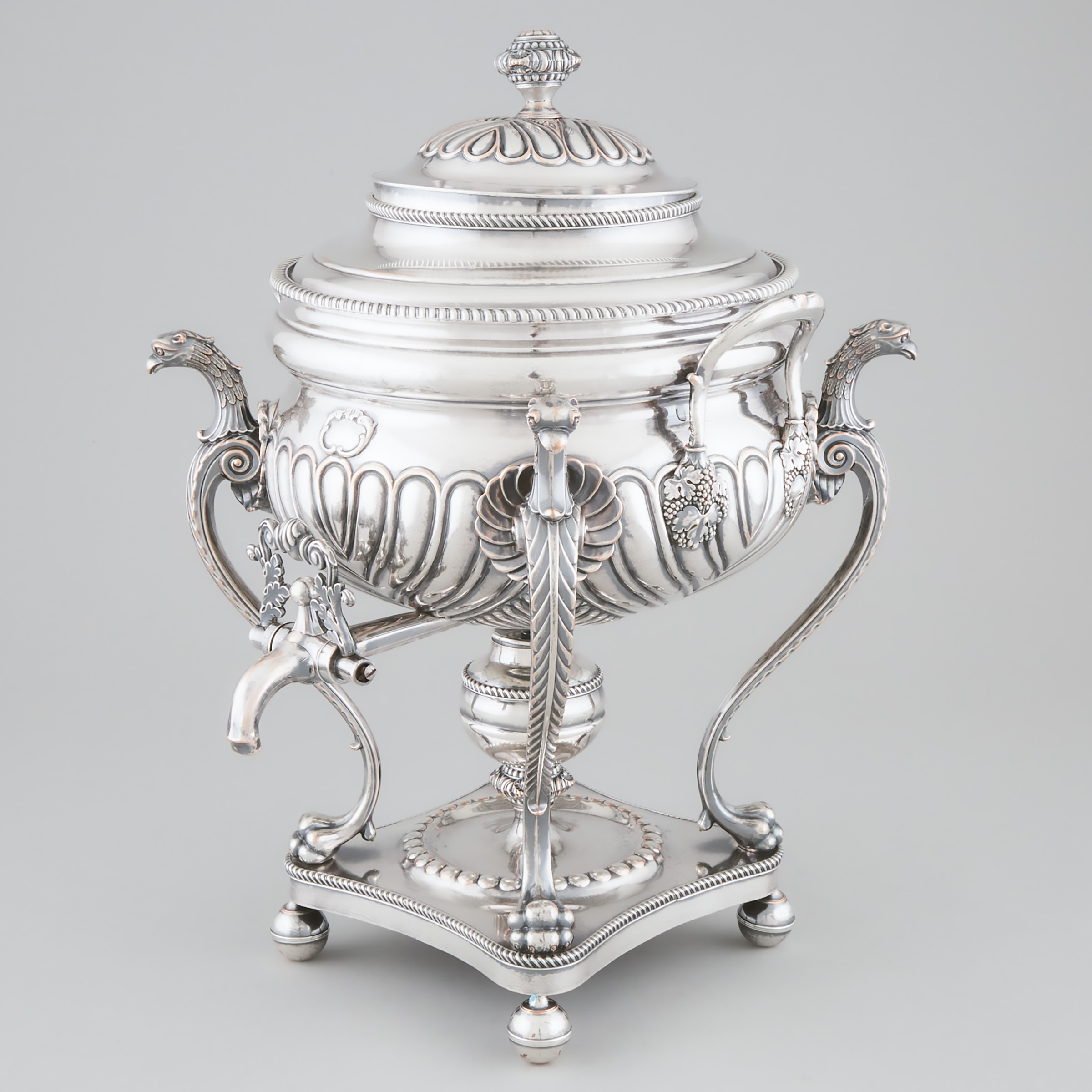 Old Sheffield Plate Tea Urn, c.1820