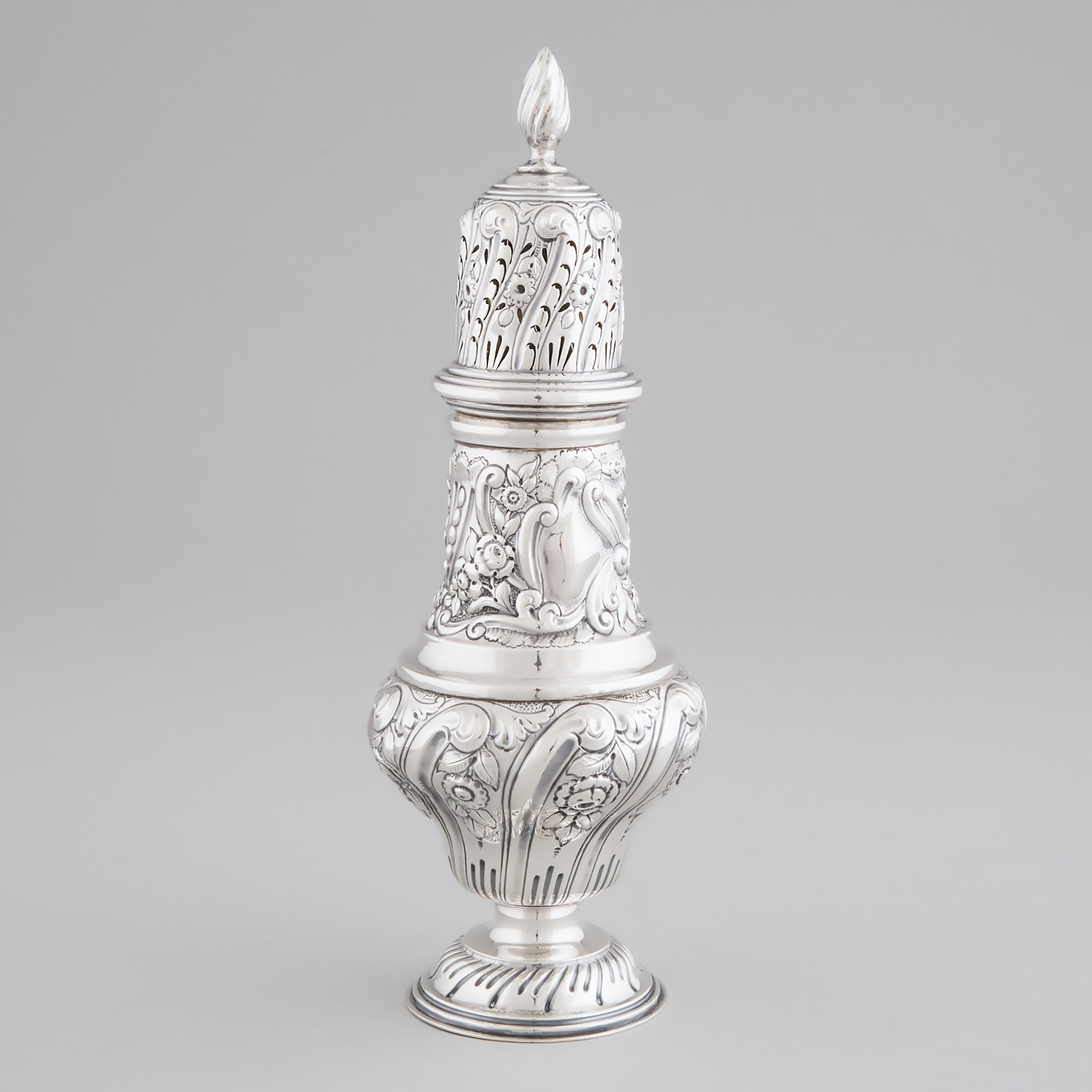 Large Edwardian Silver Baluster 2a5663