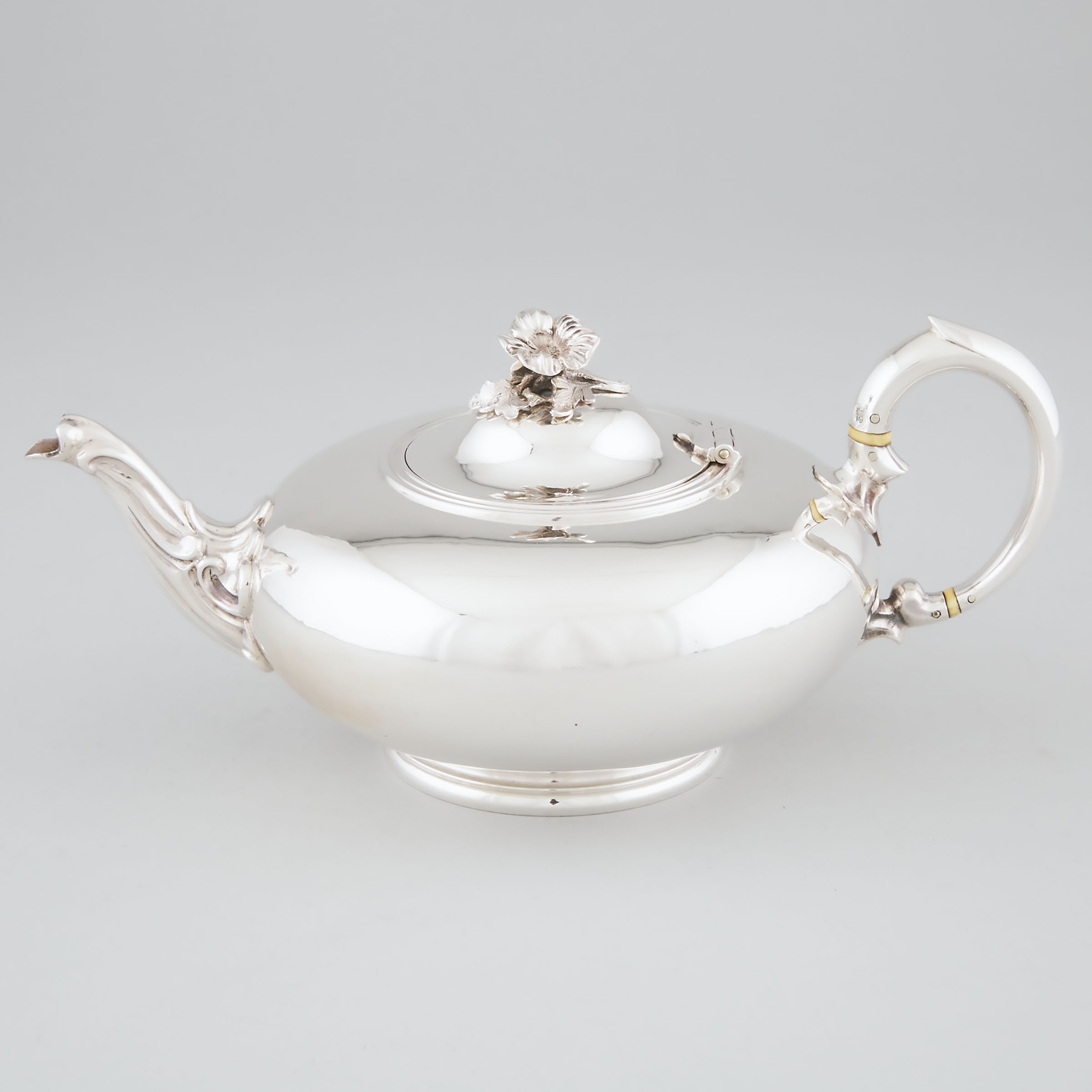 Victorian Silver Teapot, Daniel