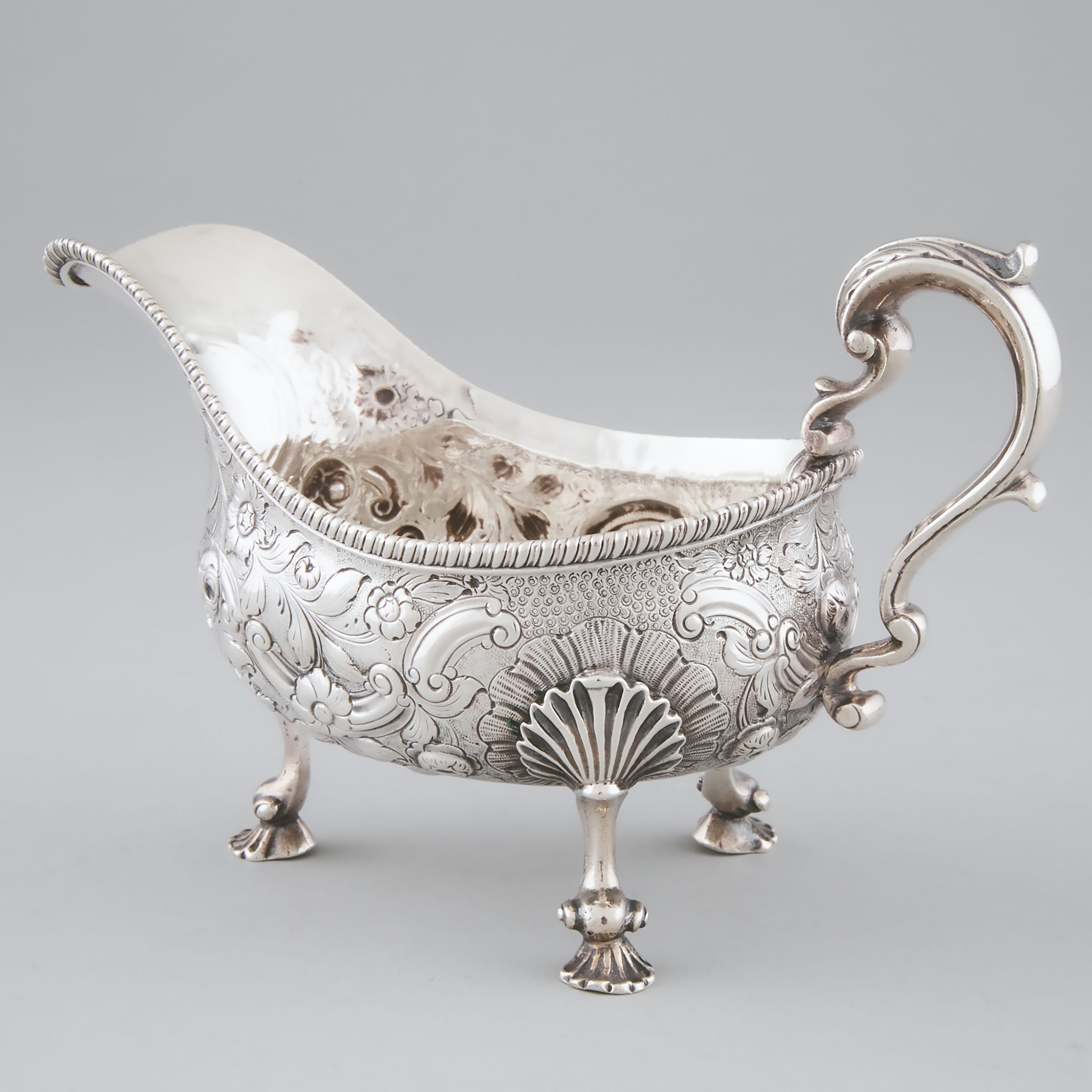 George IV Silver Sauce Boat probably 2a566d