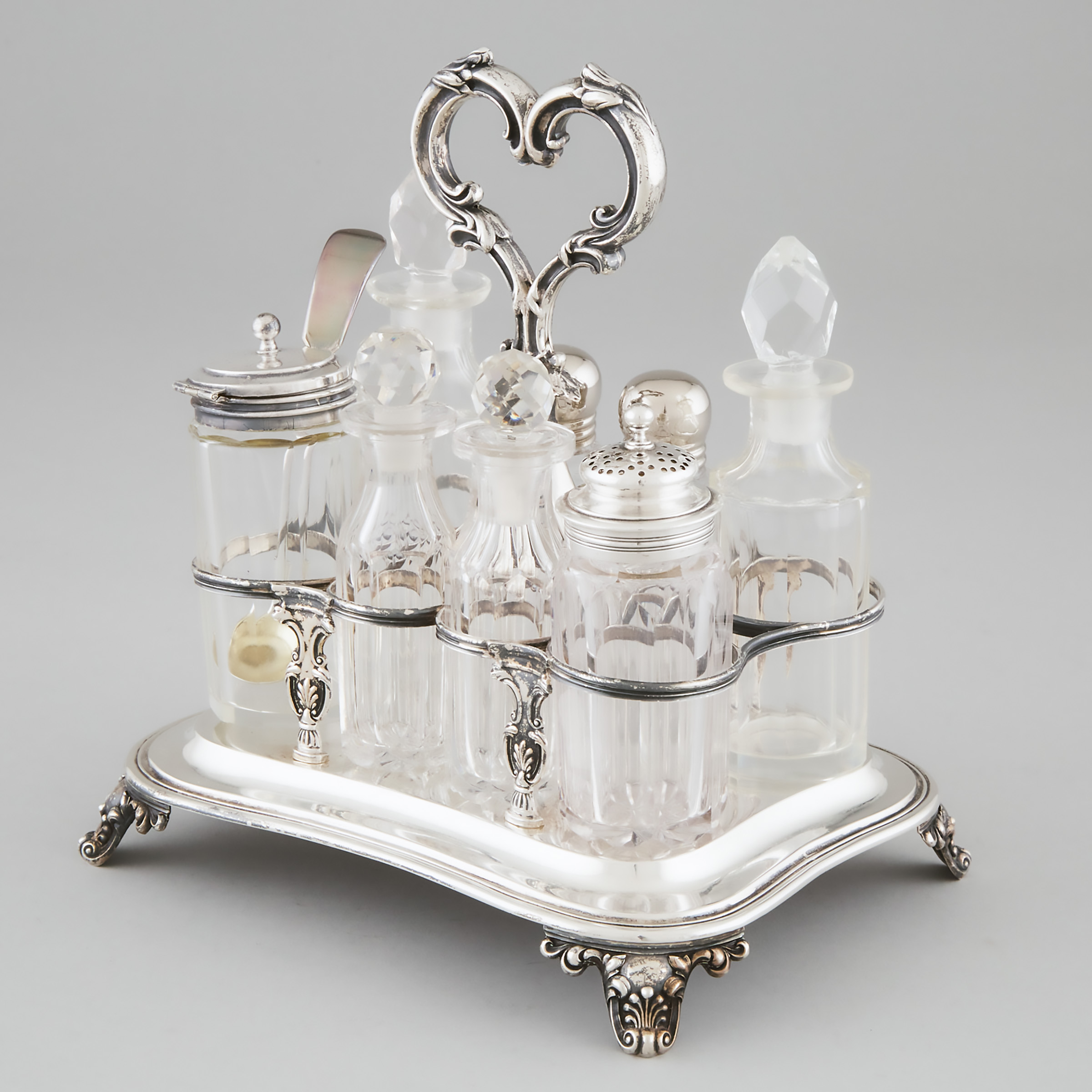 Early Victorian Silver Eight-Bottle