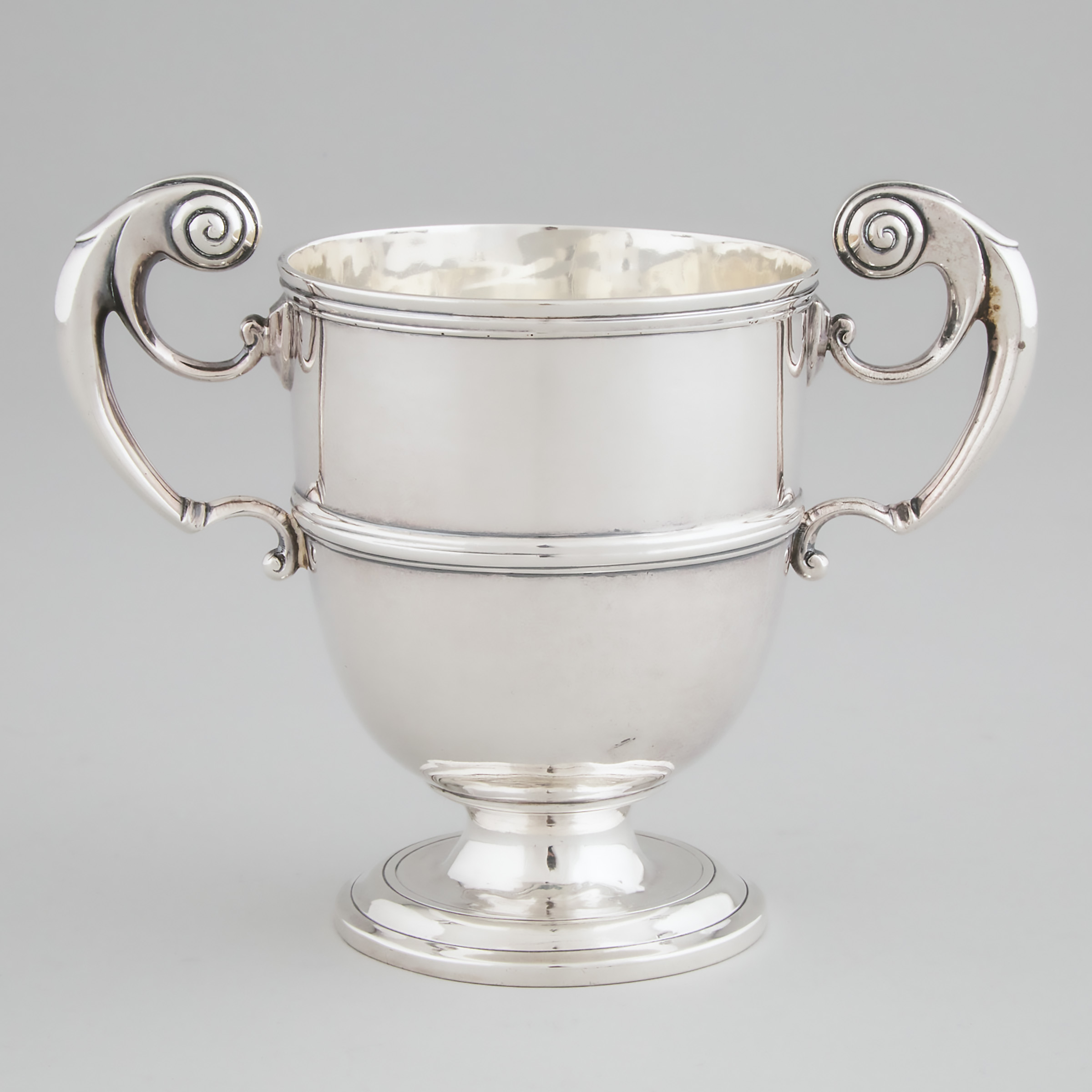 Victorian Silver Two Handled Cup  2a5696