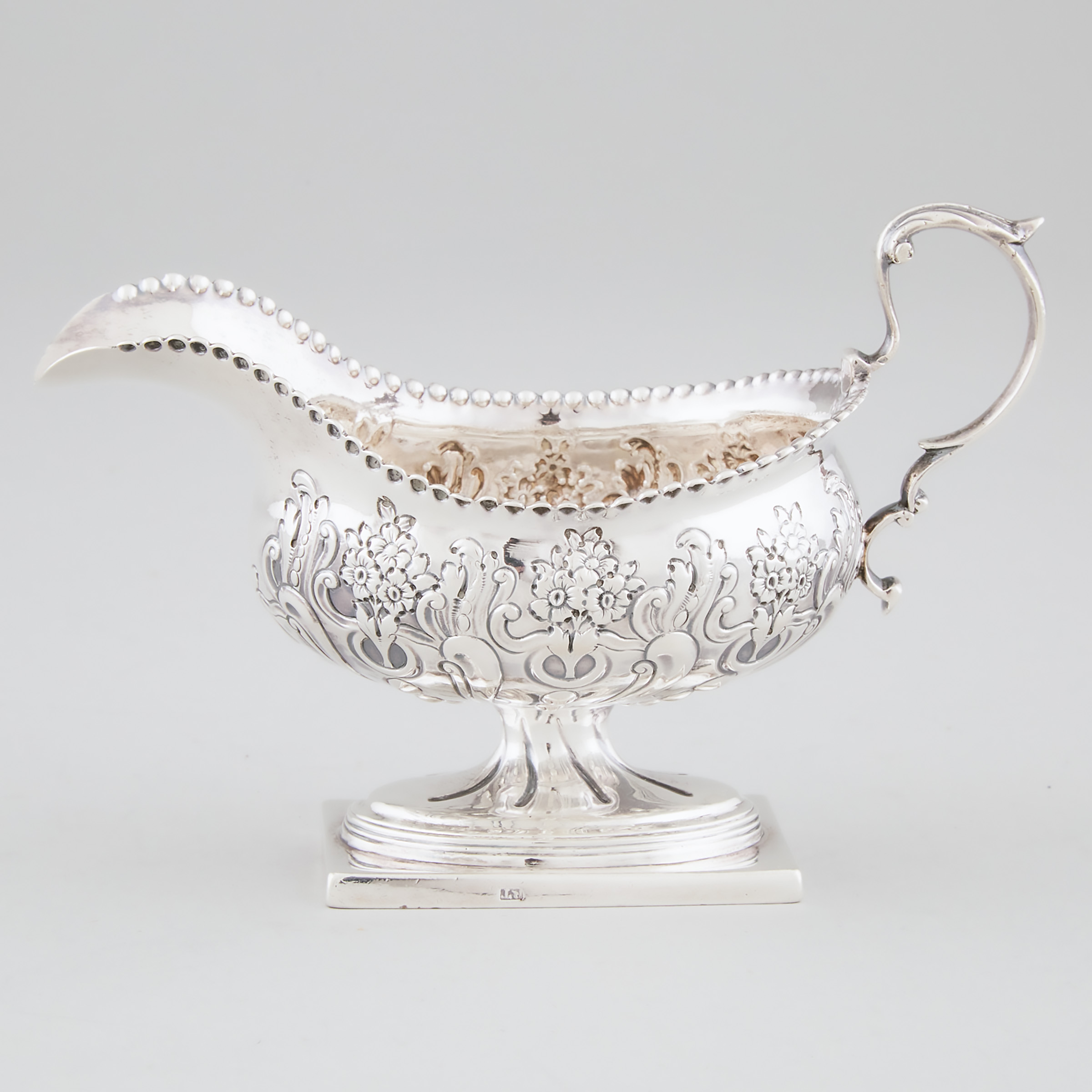 George III Silver Cream Boat Richard 2a569f