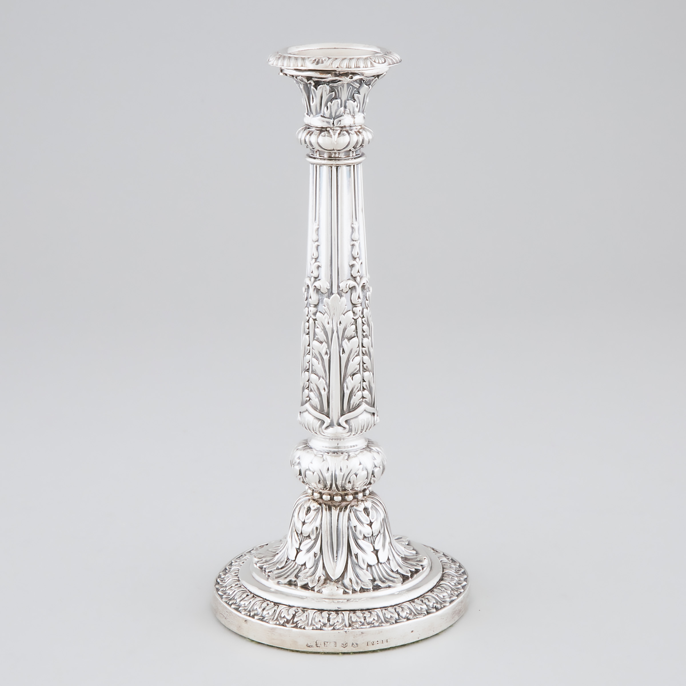 George III Silver Table Candlestick  2a56a0