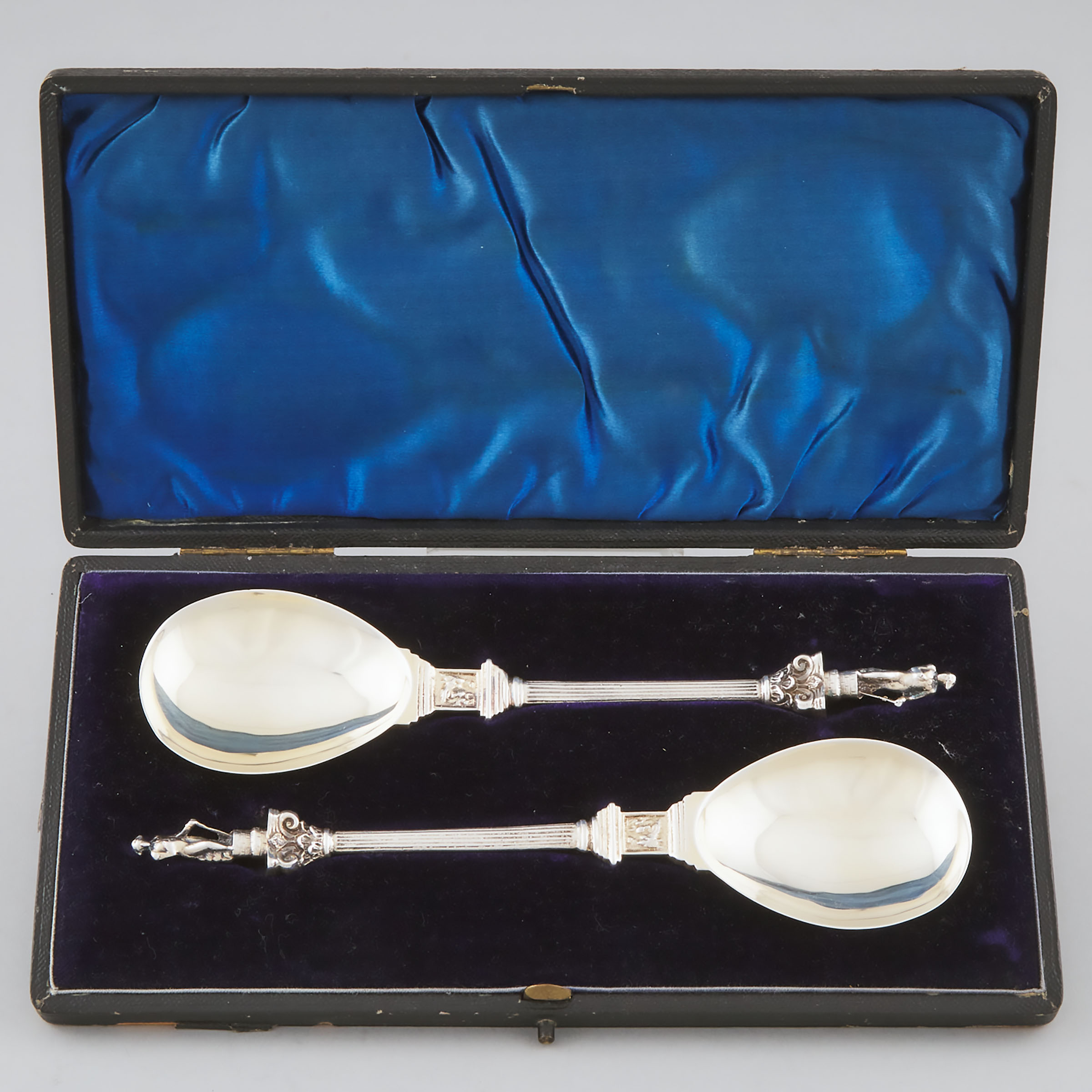 Pair of Late Victorian Silver 'Nelson's