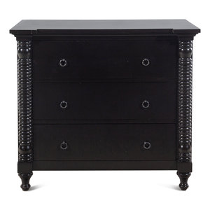 A Contemporary Ebonized Nightstand Height 2a5889