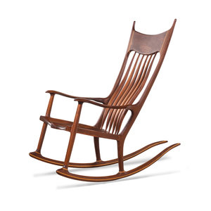 A Brian Millis Studio Rocking Chair
Dated