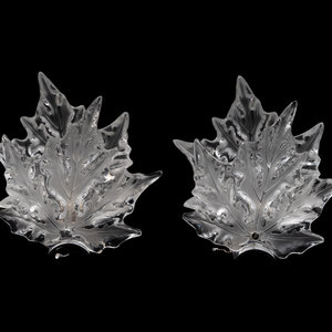 A Pair of Lalique Champs-Elysees