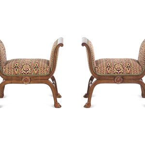 A Pair of Schumacher Curule-Form