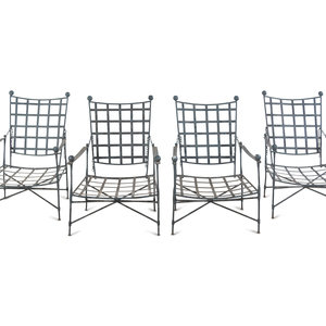 A Painted Steel Patio Furniture 2a5944