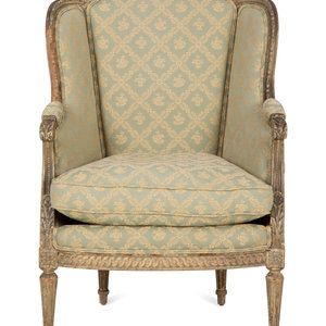 A Louis XVI Style Painted Berg re Early 2a59ba