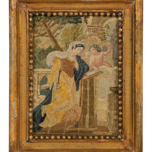 An English Needlework, Silk and