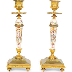 A Pair of French Gilt Bronze and 2a5a1c