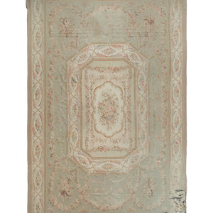 An Aubusson Style Wool Carpet
First