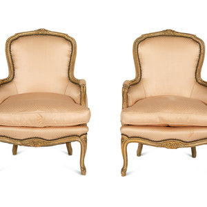 A Pair of Louis XV Style Carved 2a5aba