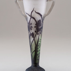 Daum
French, Early 20th Century
Vase
acid-etched