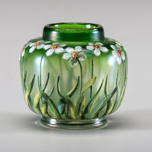 Fritz Heckert
(German, 1837-1887)
Vase
enameled