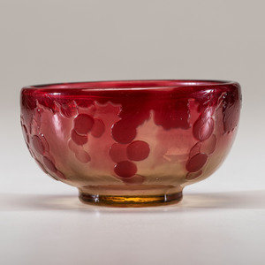 Émile Gallé
(French, 1846–1904)
Bowl
cameo