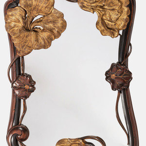 Art Nouveau 20th Century Mirror carved 2a5c24