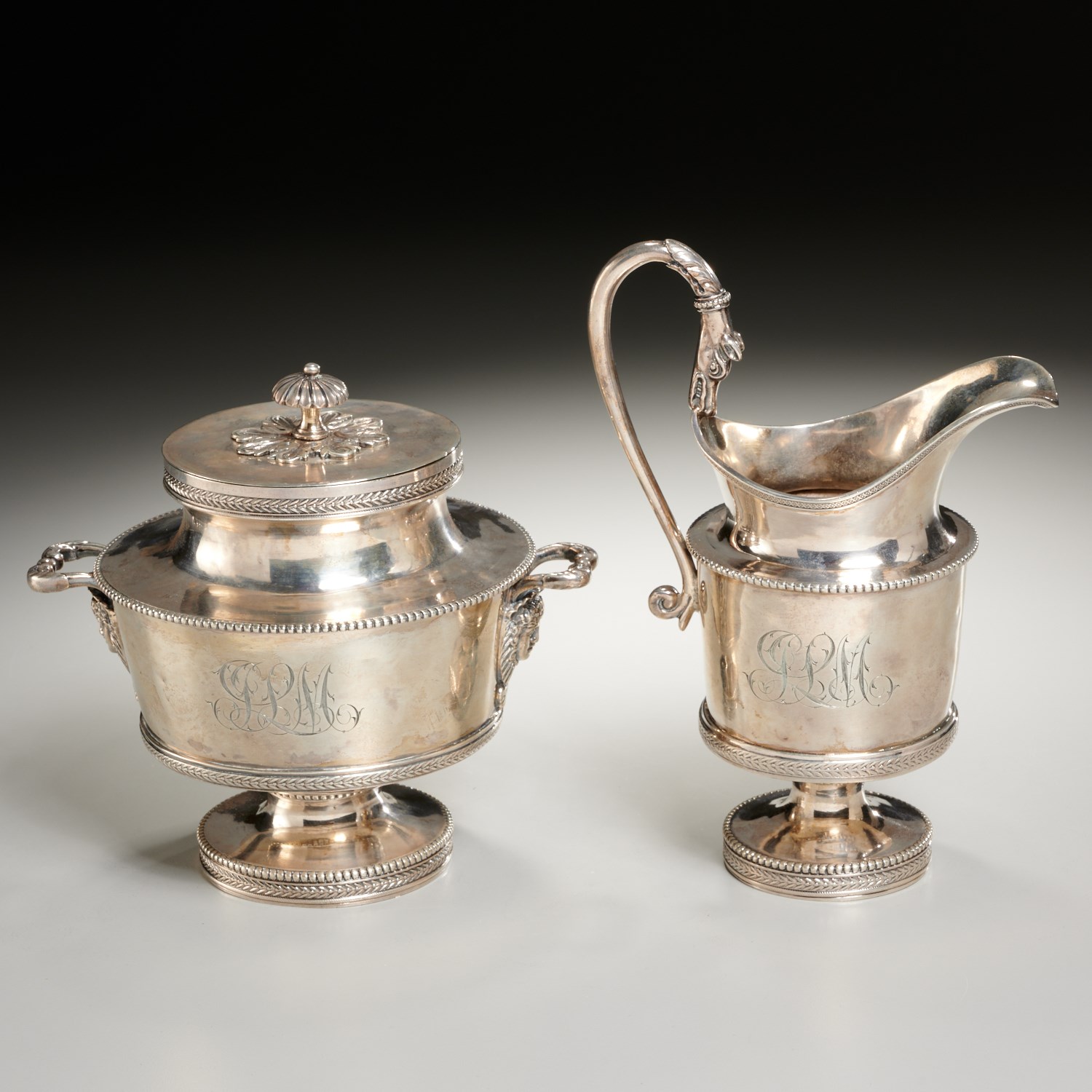 GEORGE SHARP STYLE SILVER CREAMER