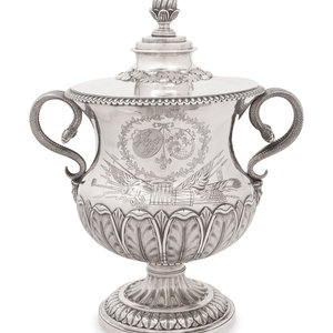 A George III Silver Covered Urn William 2a5df4