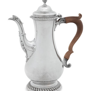 A George III Silver Coffee   2a5df8