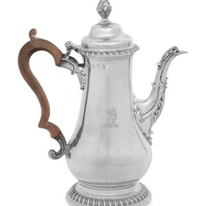 A George III Silver Coffee   2a5dfa