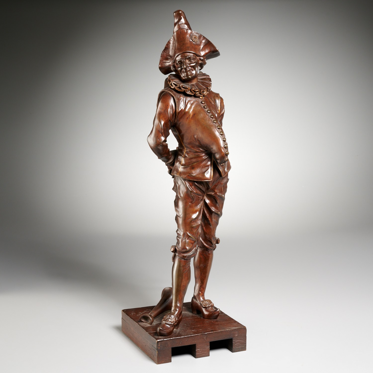 LEON PERZINKA PATINATED BRONZE 2a5e14