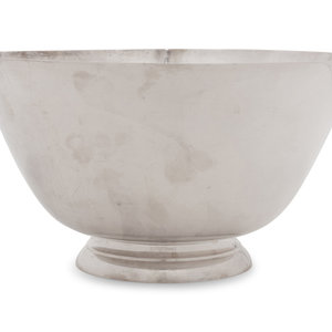 A Tiffany and Co. Silver Bowl
20th Century
marked