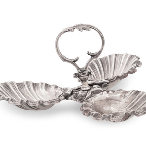 A Cartier Silver Tripartite Dish
Paris,