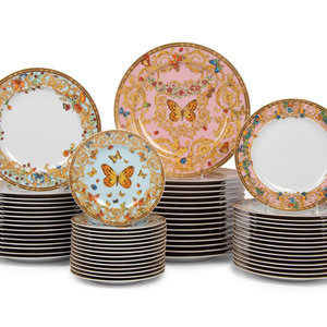 A Versace Le Jardin Porcelain Dinner 2a5e98