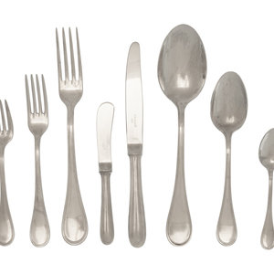A Christofle Stainless Steel Flatware 2a5eb3