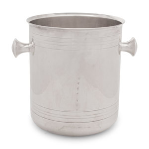 A Christofle Silver-Plate Ice Bucket
Paris,