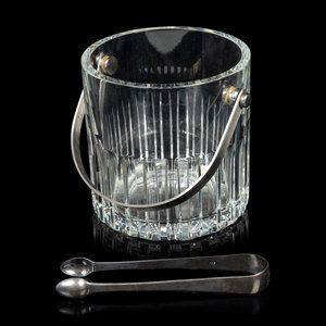 A Baccarat Rotary Ice Bucket 20th 2a5ee7