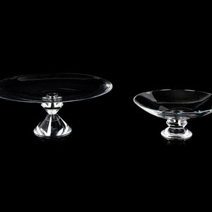 Two Baccarat Vega Serving Dishes comprising 2a5eeb