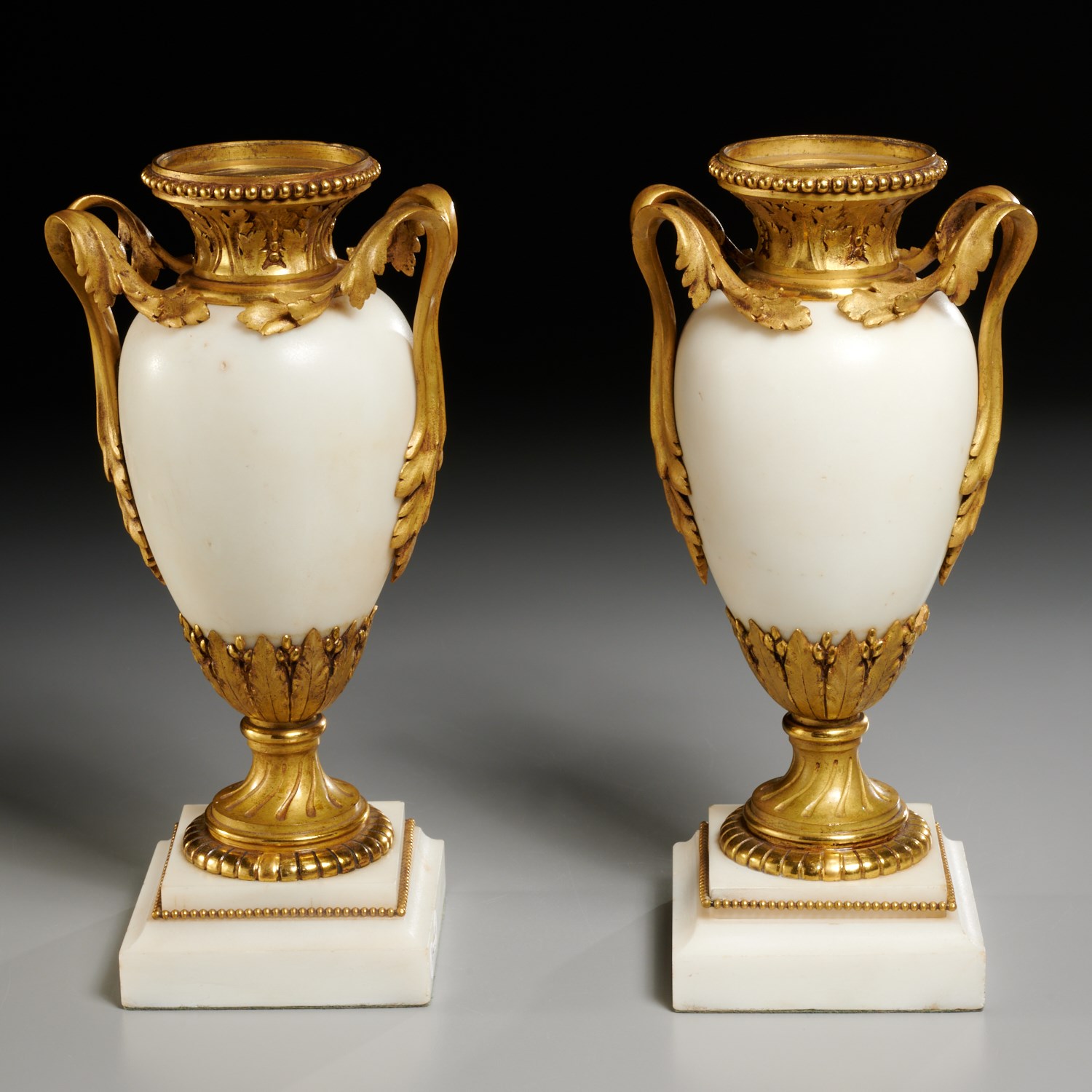 PAIR FRENCH GILT BRONZE MOUNTED 2a5f2d