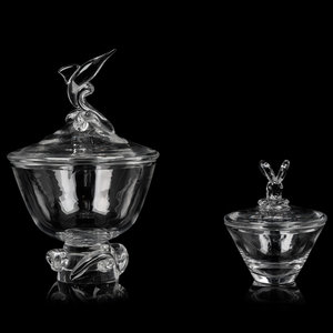 Two Steuben Glass Articles
20th