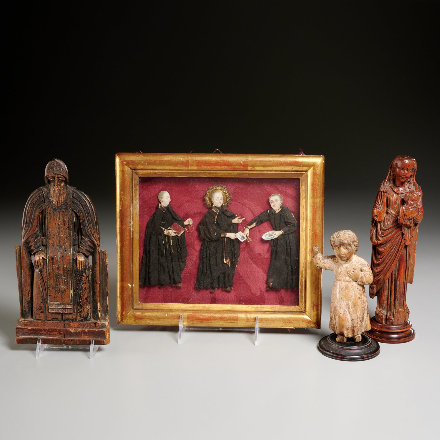(4) CONTINENTAL RELIGIOUS ICONS