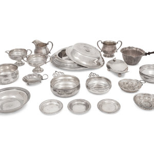 A Group of American Silver Hollowware comprising 2a5fa8