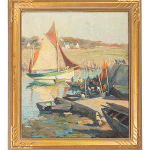 Willem Alexander Knip
(Dutch, 1883-1967)
Harbor