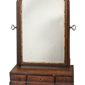 A George II Mahogany Dressing Mirror 18th 2a60aa