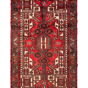 A Qashqai Wool Rug
Mid 20th Century
6